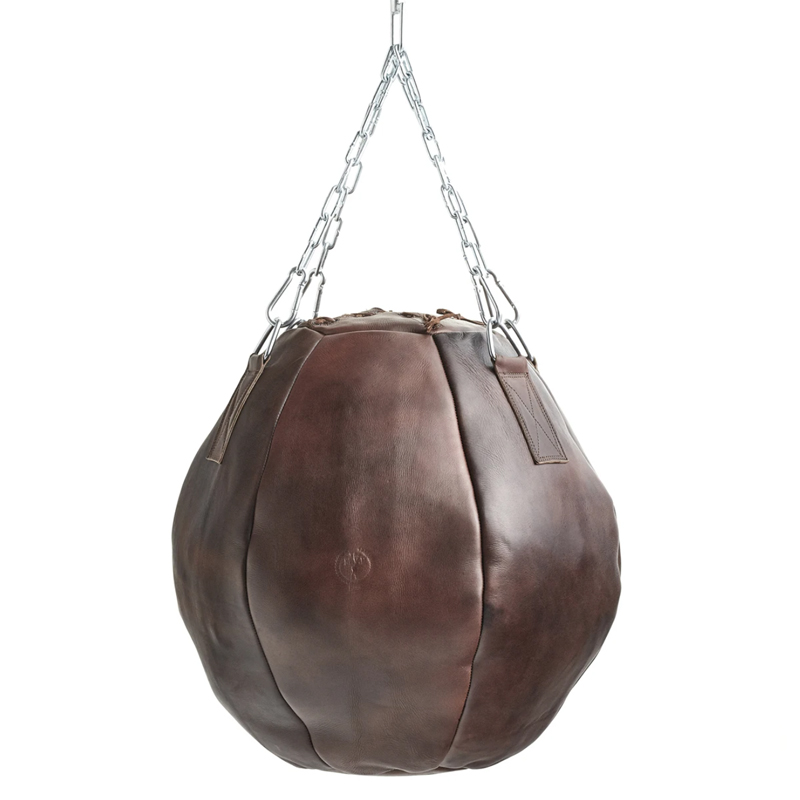   HERITAGE BROWN LEATHER WRECKING BALL    -- | Loft Concept 