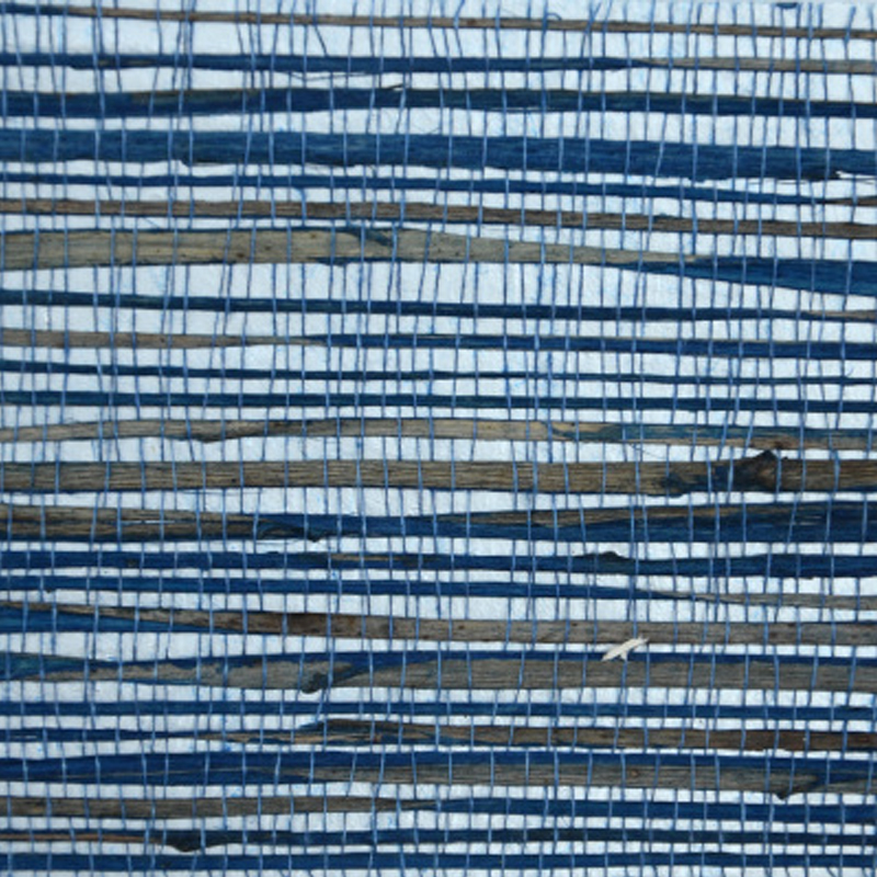 -     Raffia Wallpaper Blue II   -- | Loft Concept 
