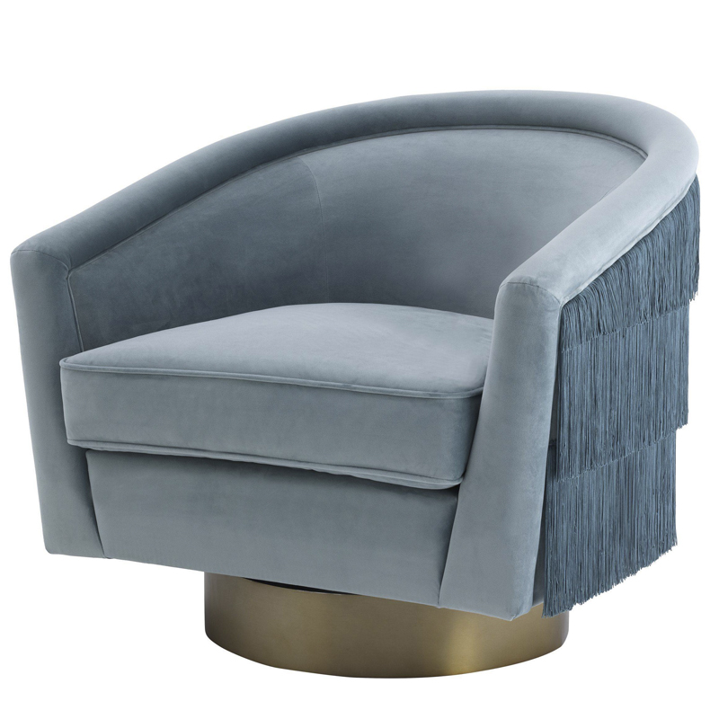  Eichholtz Swivel Chair Le Vante blue ̆ ̆    -- | Loft Concept 