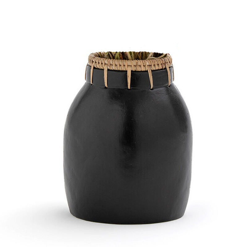  Ceramic Vase & Rattan D17   -- | Loft Concept 