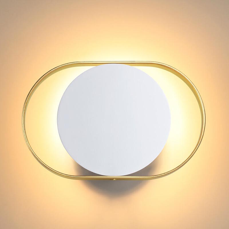  Globo Ocular Sconce Oval White    -- | Loft Concept 
