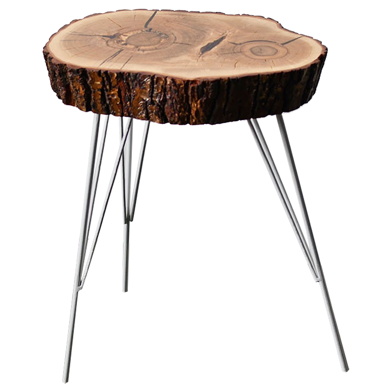   Kobie Industrial Metal Rust Side Table    -- | Loft Concept 