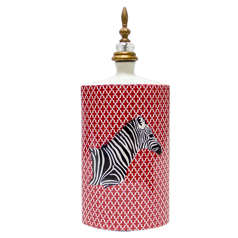  Arabesque Vase Zebra      -- | Loft Concept 