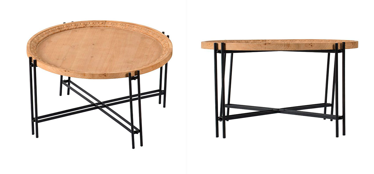 Столик с большой круглой столешницей Batty - фото №1