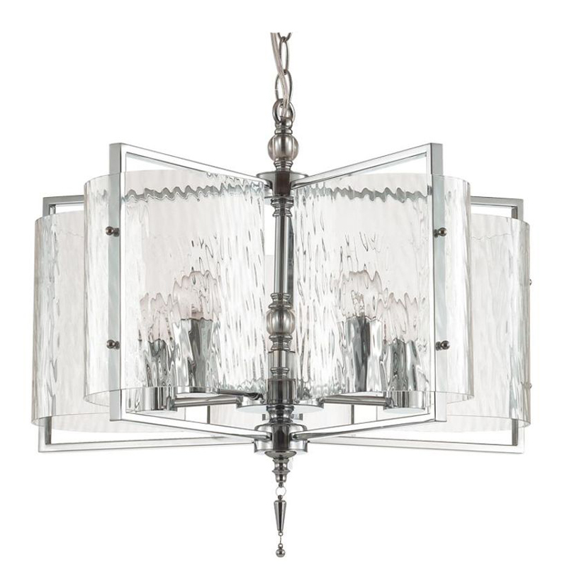 Люстра Karissa Chrome Chandelier 48 Хром Прозрачный (Transparent) в Ростове-на-Дону | Loft Concept 