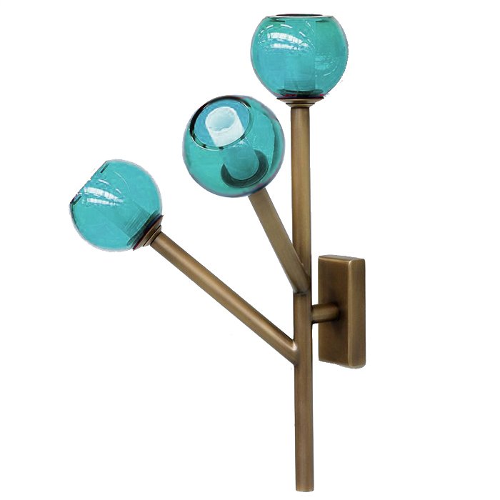  Last Night Wall Lamp Turquoise  ̆  -- | Loft Concept 