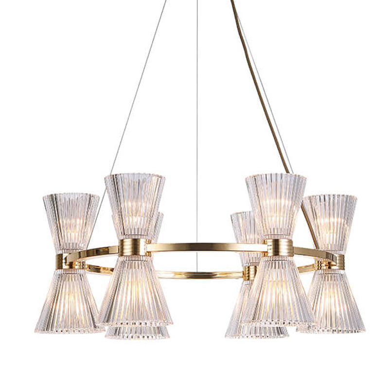  Glass Horn Light gold 65      -- | Loft Concept 