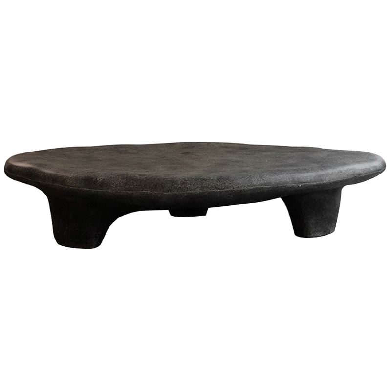   Stone Coffee Table Black   -- | Loft Concept 