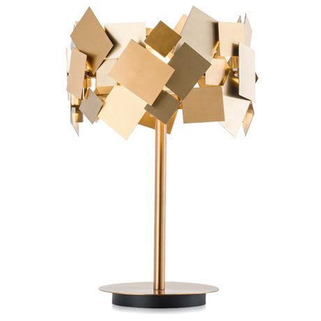   Gold Plate Table Lamp   -- | Loft Concept 