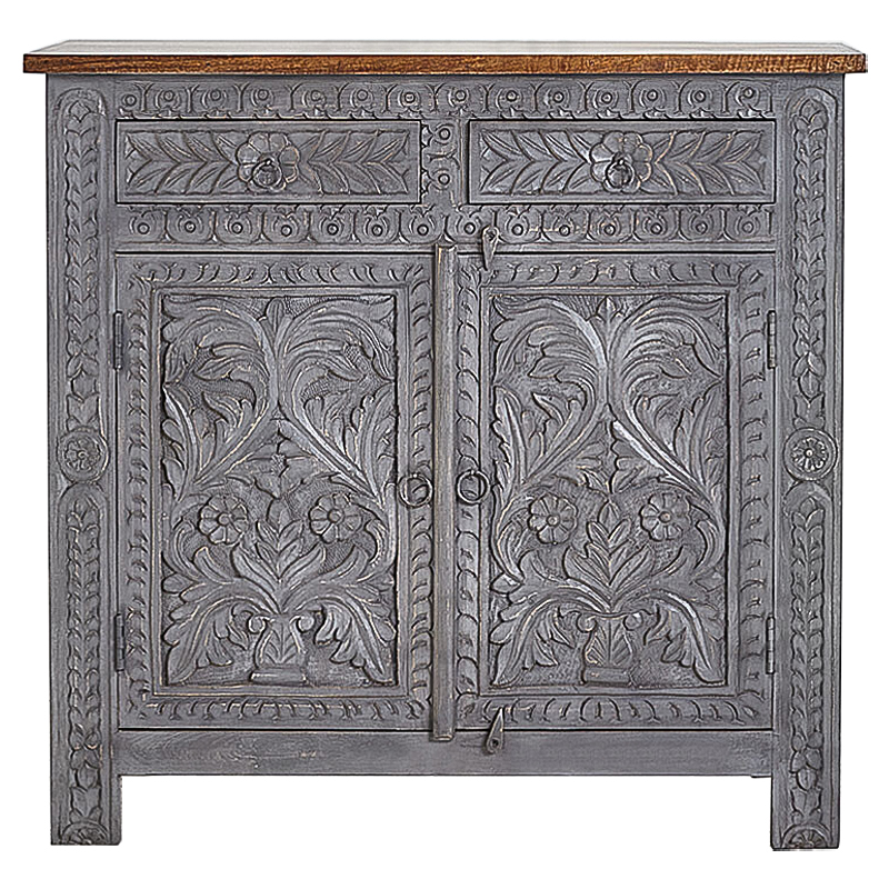  Indian Antique White Furniture Chest of Drawers Ganika     -- | Loft Concept 