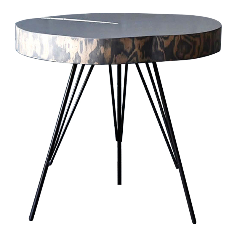   Farley Industrial Metal Rust Coffee Table     -- | Loft Concept 