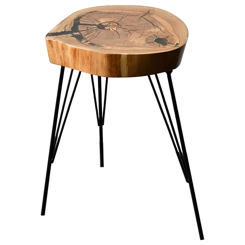   Kaylum Industrial Metal Rust Side Table ̆    -- | Loft Concept 