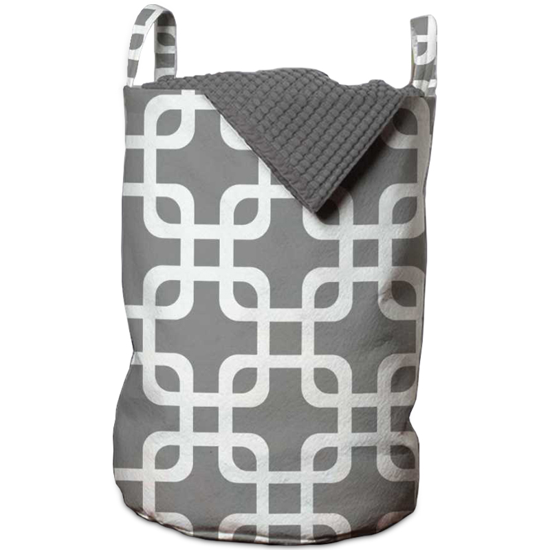  Squares on Gray Basket    -- | Loft Concept 