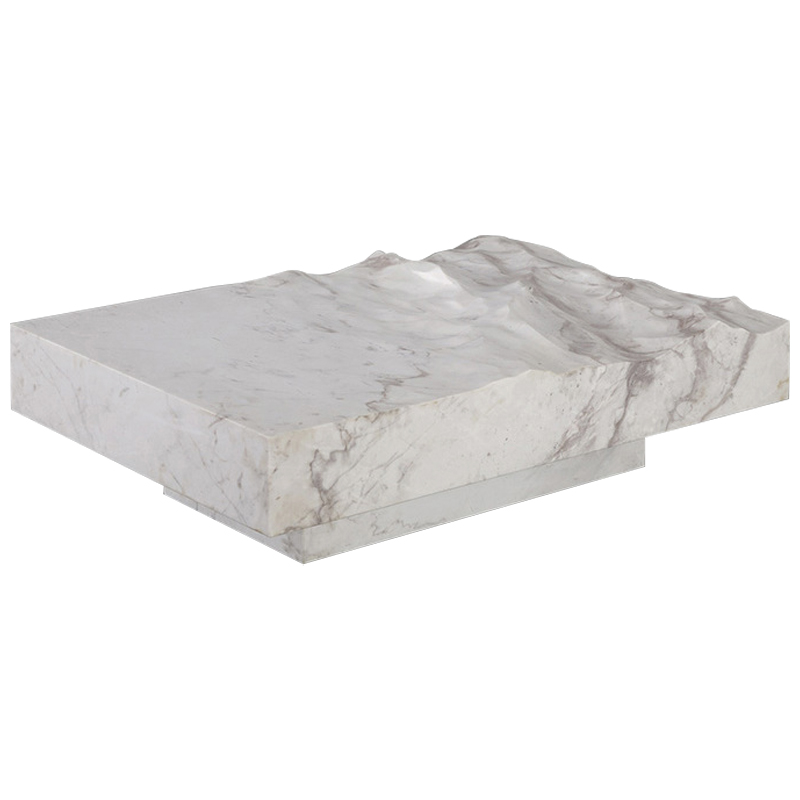    Mathieu Lehanneur Sculpts Ocean Memories Square White   Bianco  -- | Loft Concept 