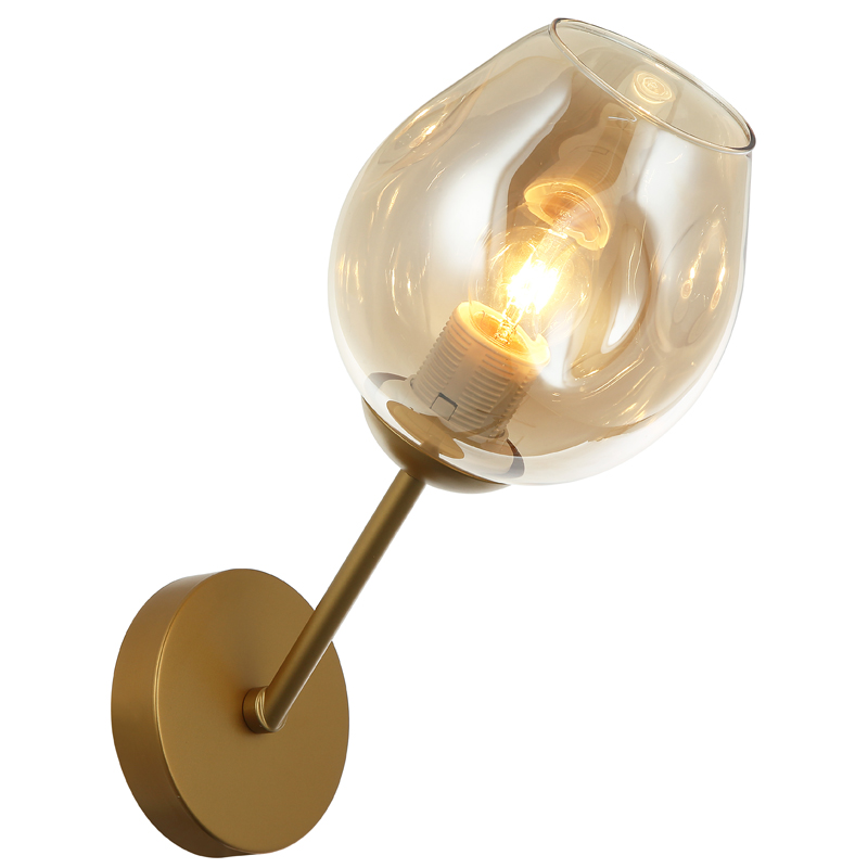  Branching Bubble Sconce gold  (Amber)   -- | Loft Concept 