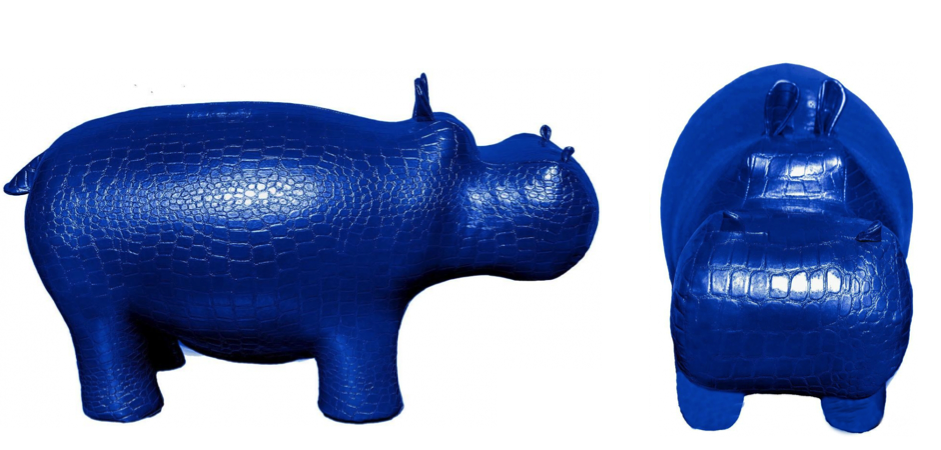 Пуф Бегемот Poof Hippo blue - Loft-Concept в Ростове-на-Дону