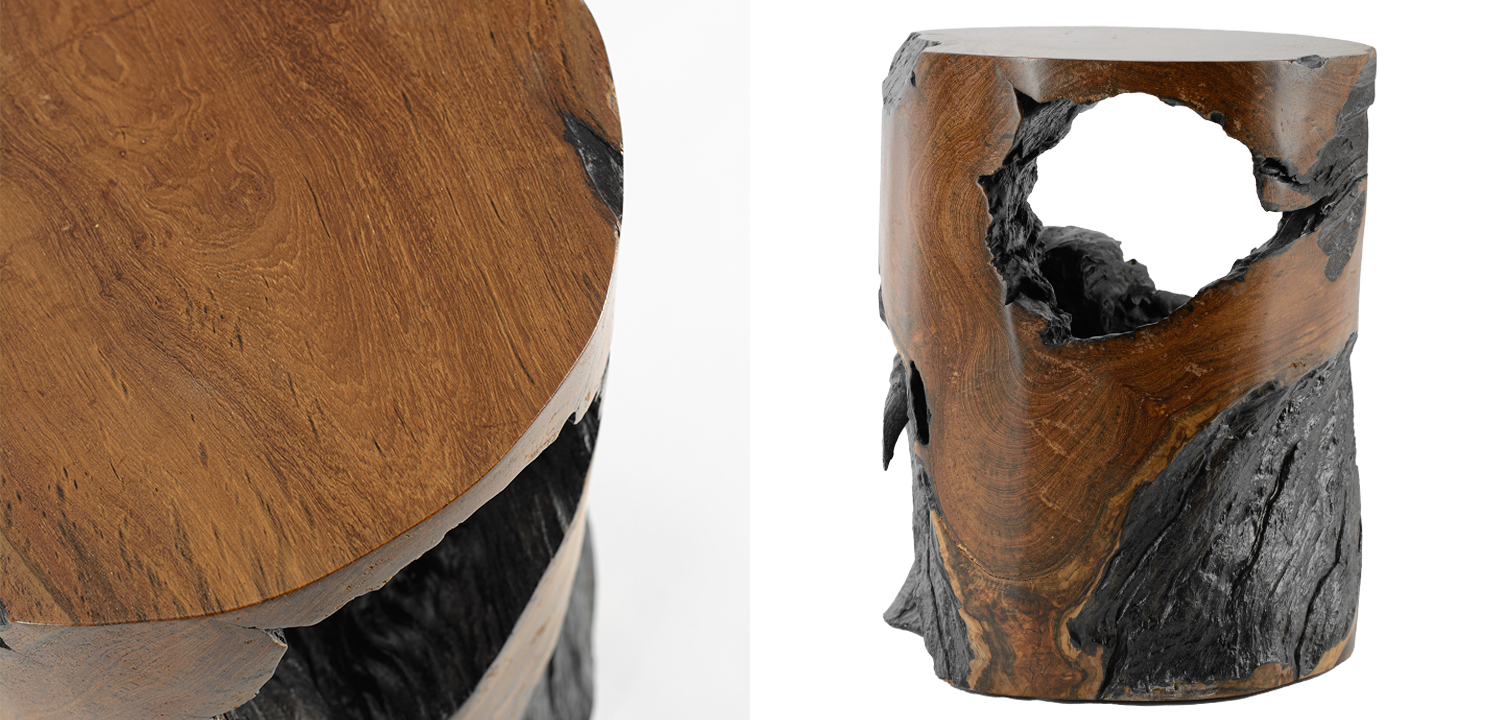 Приставной стол Old Stump Side Table - фото