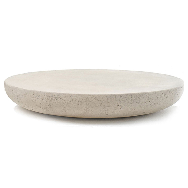 Кофейный стол Tori Round Travertine Coffee Table Бежевый в Ростове-на-Дону | Loft Concept 