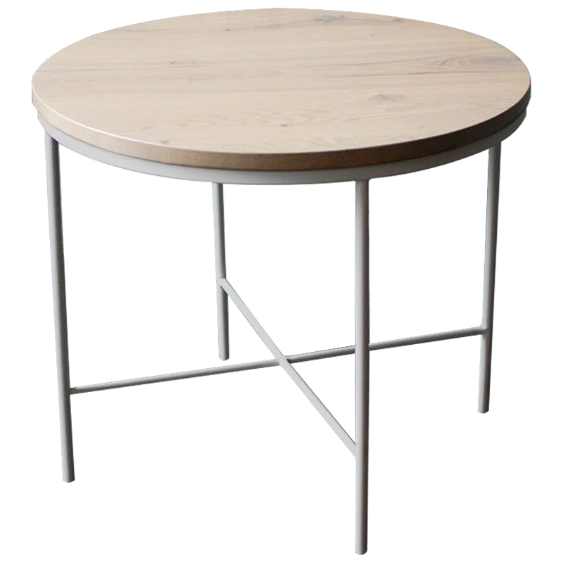   Nava White Industrial Metal Rust Coffee Table ̆    -- | Loft Concept 