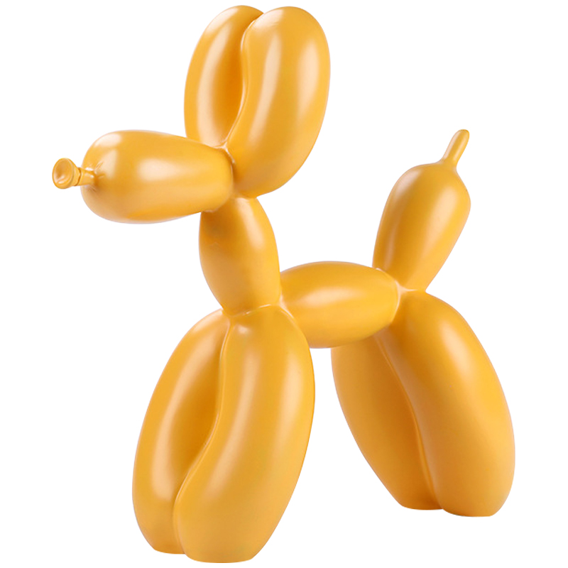  Jeff Koons Balloon Dog Matte Yellow   -- | Loft Concept 