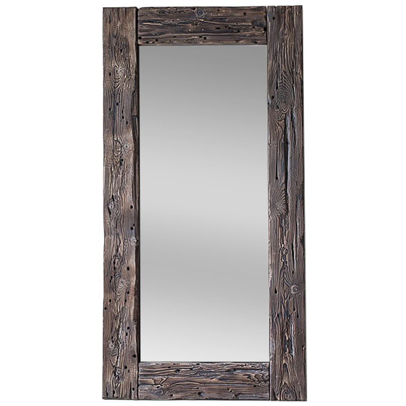 Зеркало Aged Wood Mirror Коричневый винтаж в Ростове-на-Дону | Loft Concept 