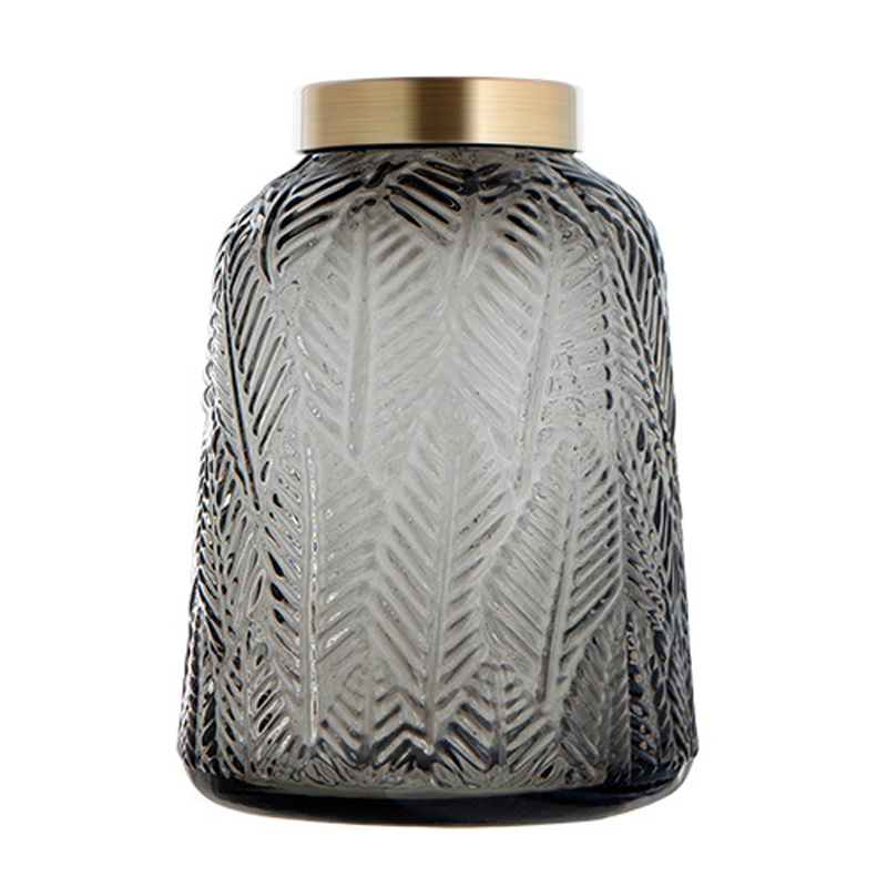  Grey Vase Golden Throat high     -- | Loft Concept 