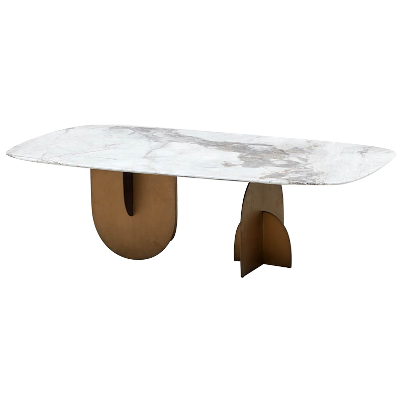   Aoife Marble Dining Table    Bianco   -- | Loft Concept 