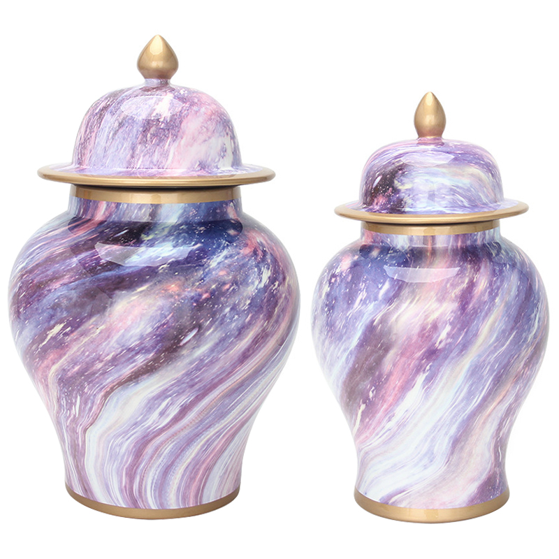    Violet Colored Rainbow Vase    -- | Loft Concept 