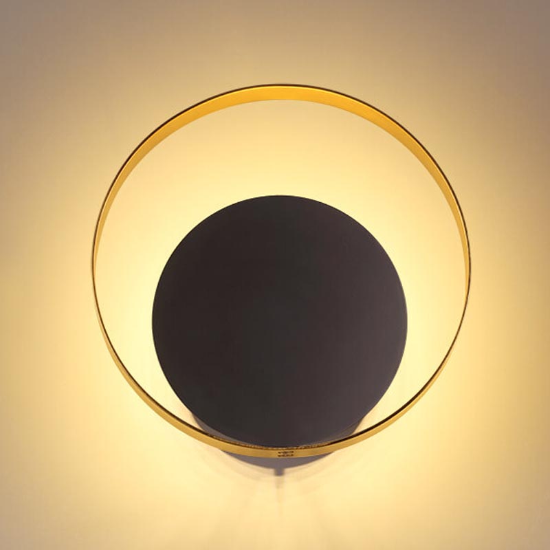  Globo Ocular Sconce Circle Black    -- | Loft Concept 