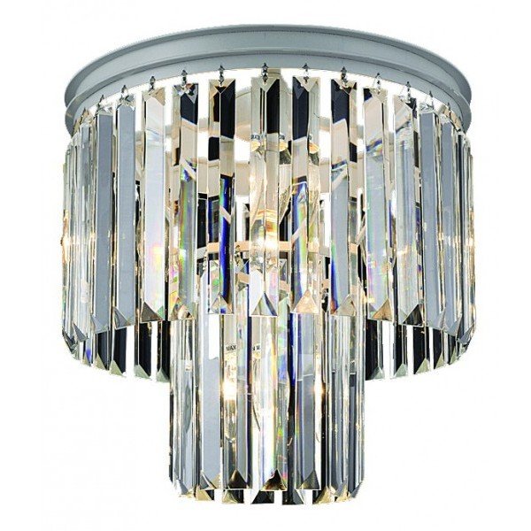   RH Odeon Clear Glass ceiling chandelier 2 Square     -- | Loft Concept 