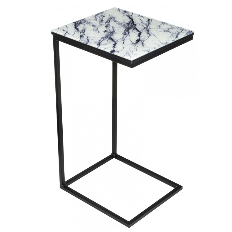   Zermatt Side Table white marble   Bianco  -- | Loft Concept 