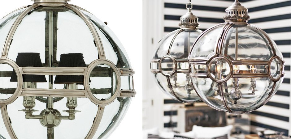 Люстра Lantern Hagerty Antique Silver - Loft-Concept в Ростове-на-Дону