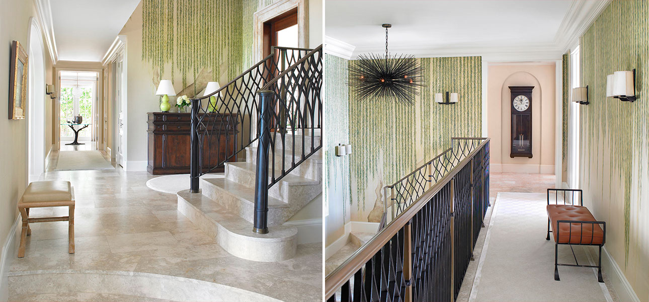 Обои ручная роспись Willow Original colourway on Statue India tea paper - фото