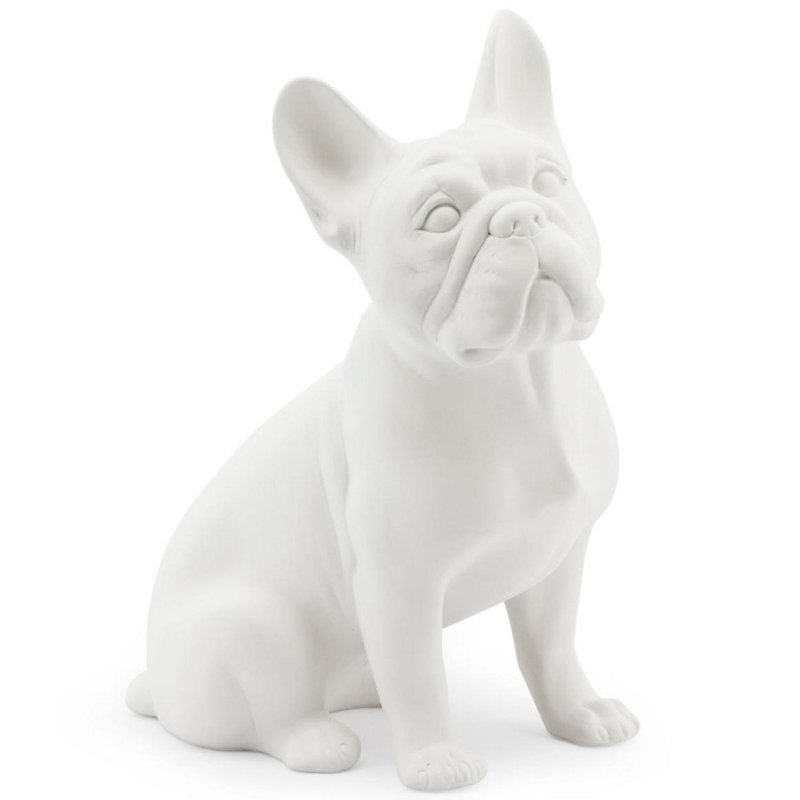  Abhika French Bulldog White   -- | Loft Concept 