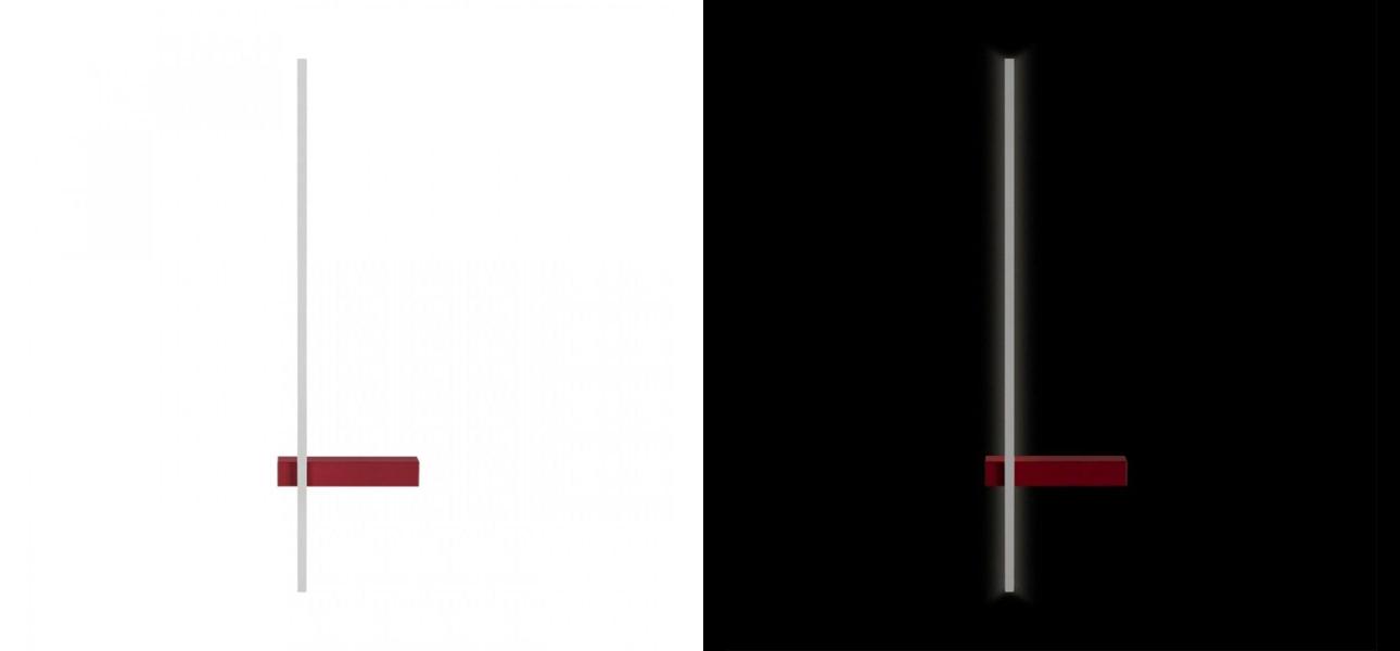 Бра светодиодное Trumpet Tube Red bottom - фото №1