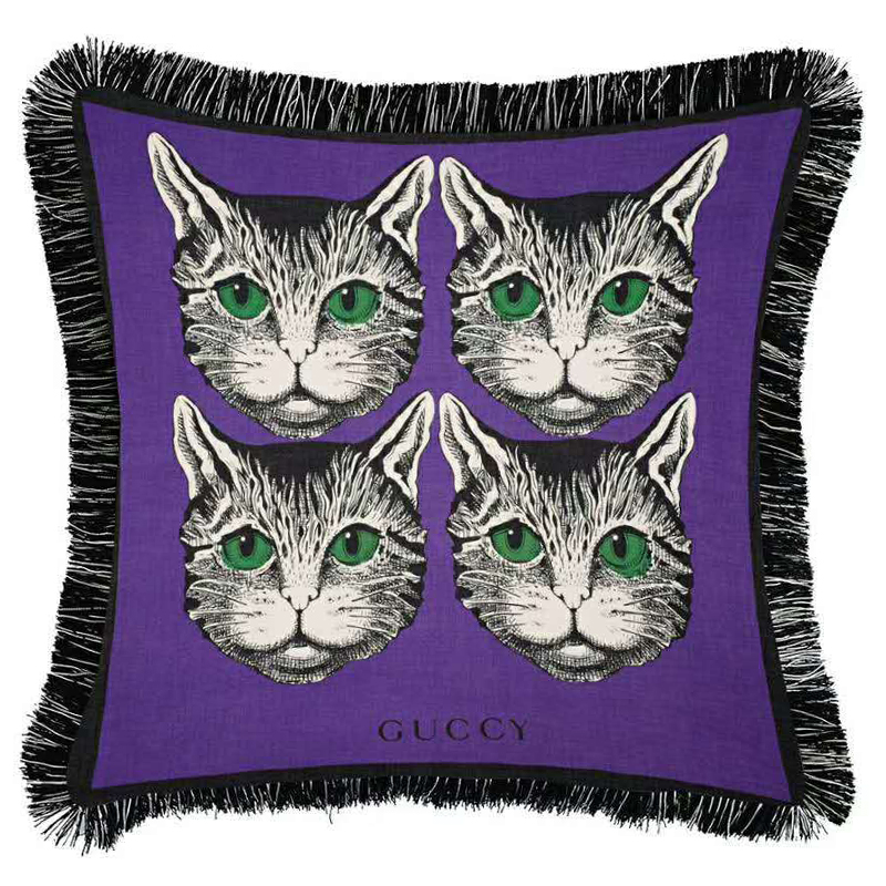     C Gucci Four Cats Violet   -  -- | Loft Concept 