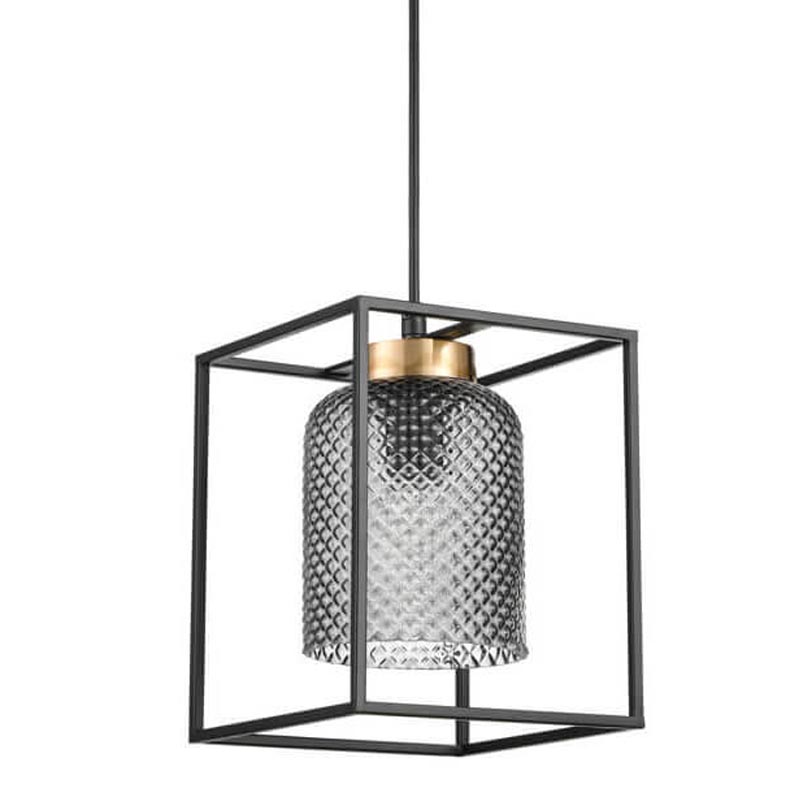 Подвесной светильник Myron Hanging lamp Черный Дымчатый (Smoke) в Ростове-на-Дону | Loft Concept 