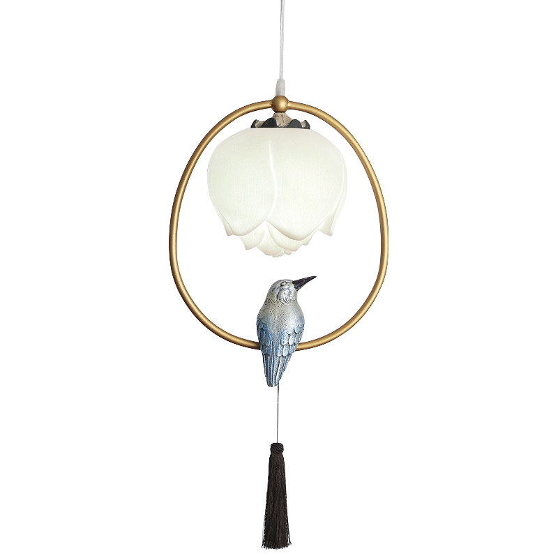   Blue Bird with Tassel    ̆ ̆  -- | Loft Concept 