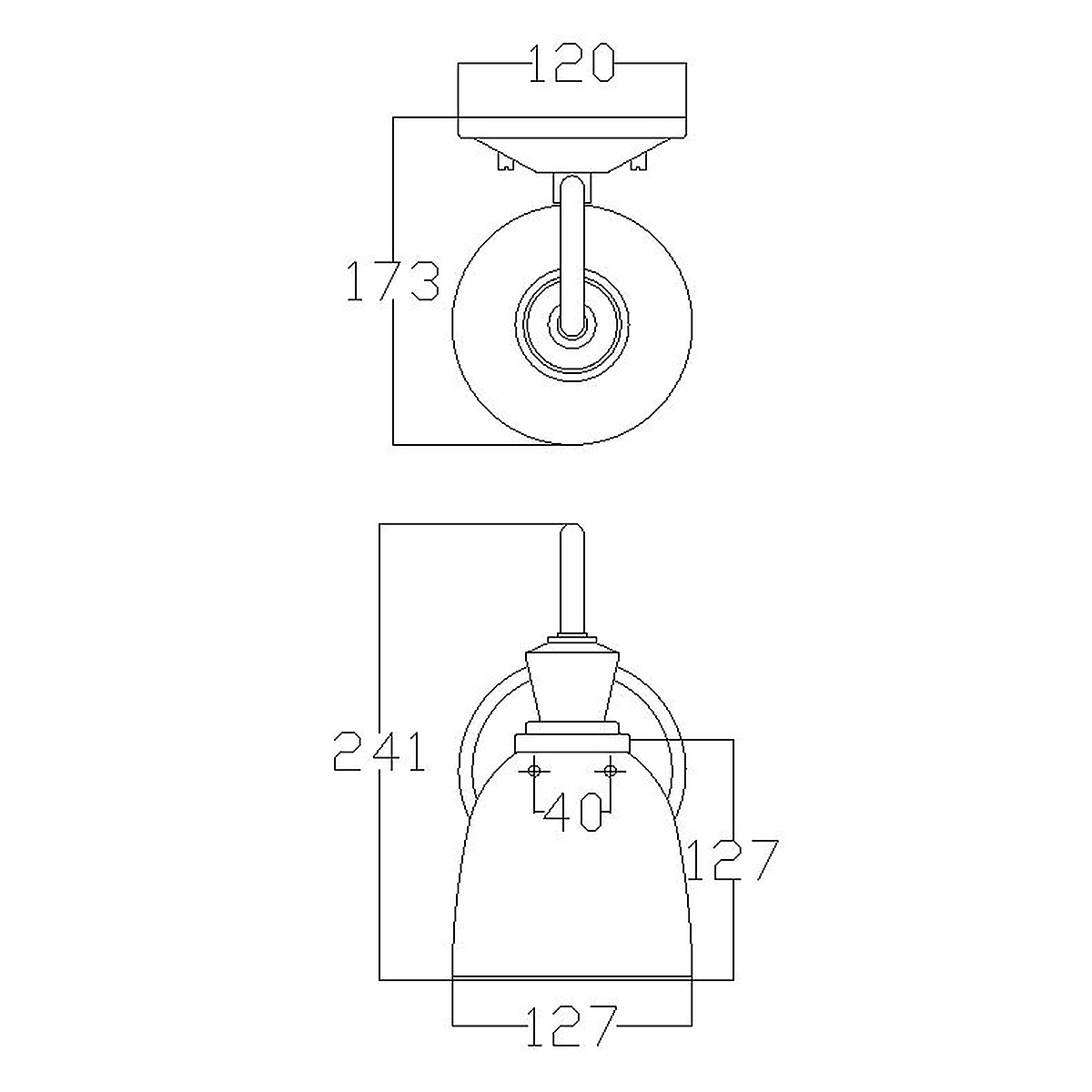 Бра с матовым ребристым плафоном в форме колокола Kichler в Ростове-на-Дону