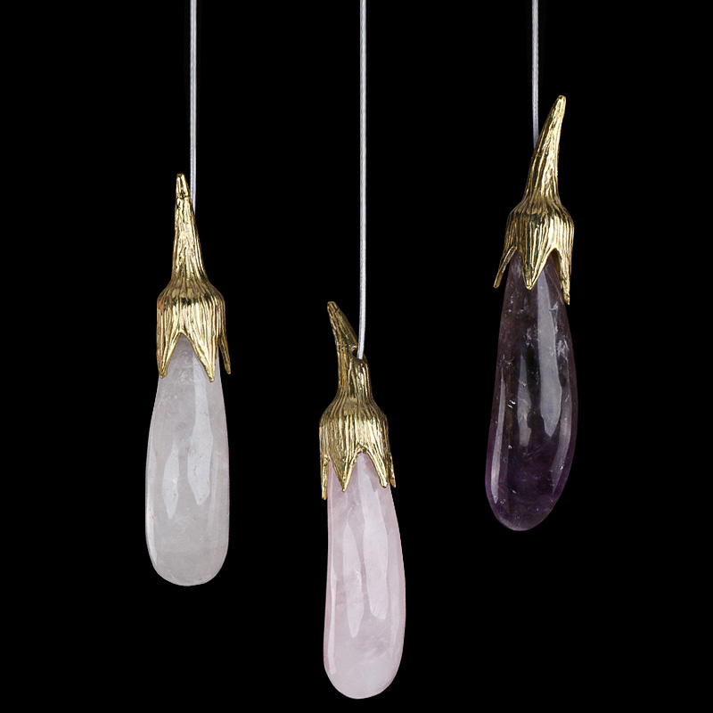  Eggplant Chandelier circle   ̆ ̆ Violet Dusk (   )  -- | Loft Concept 