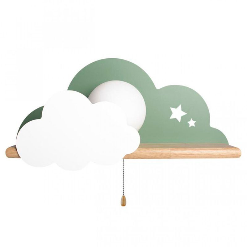      Wall Lamp Green Cloud    -- | Loft Concept 