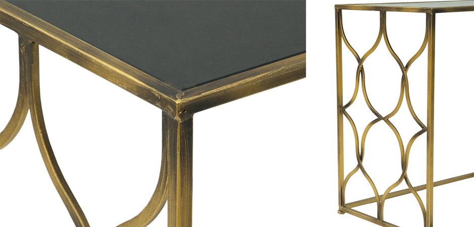 Консоль Golden Broken Rhombuses - Loft-Concept в Ростове-на-Дону