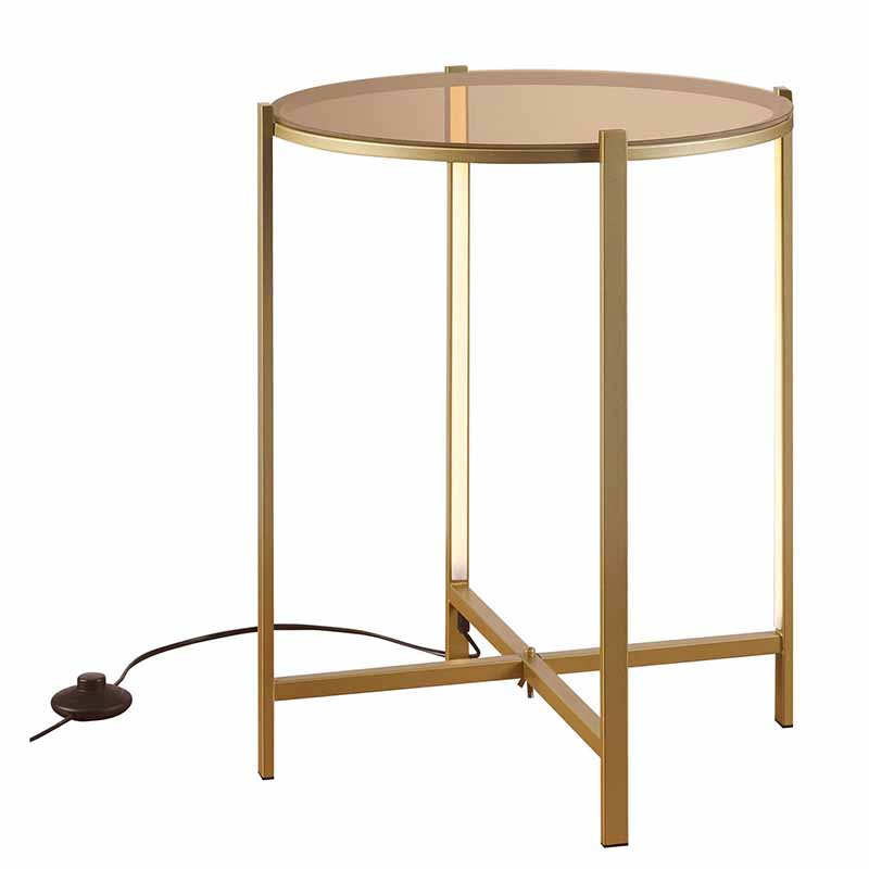   Galia Side Table Bronze LED   -- | Loft Concept 