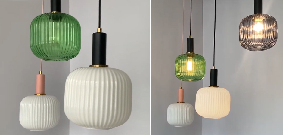 Подвесной светильник Ferm Living chinese lantern Green - фото №1
