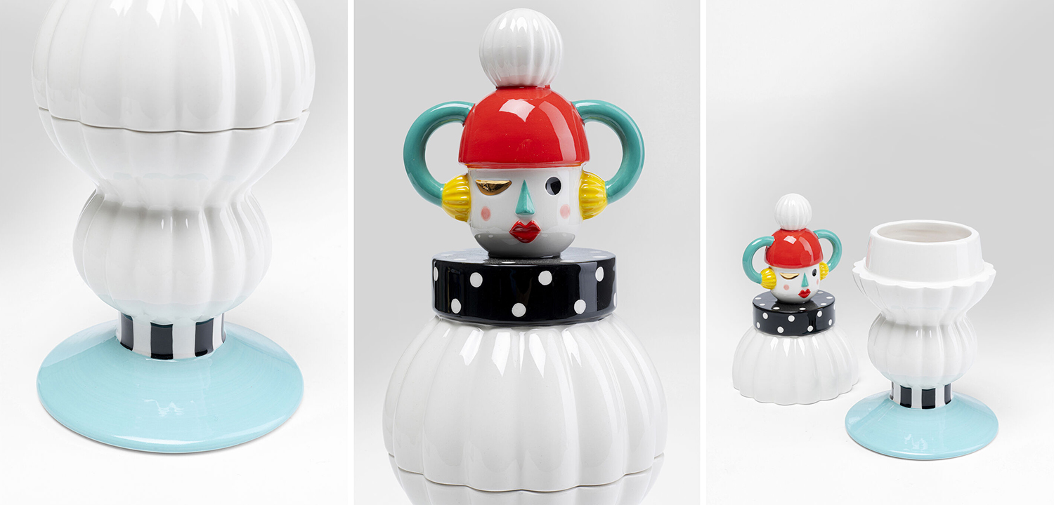 Ваза с крышкой Funny Doll Vase IV - фото