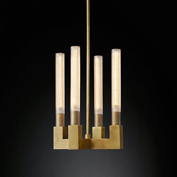 RH CANELLE Pendant lamp 4 Modern Brass   -- | Loft Concept 
