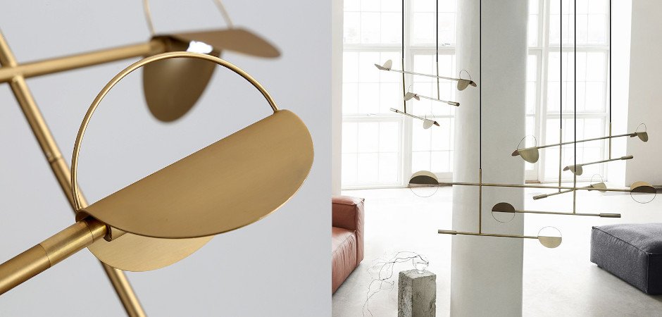 Люстра BOLIA LEAVES PENDANT brass Люстра BOLIA LEAVES PENDANT brass - Loft-Concept в Ростове-на-Дону