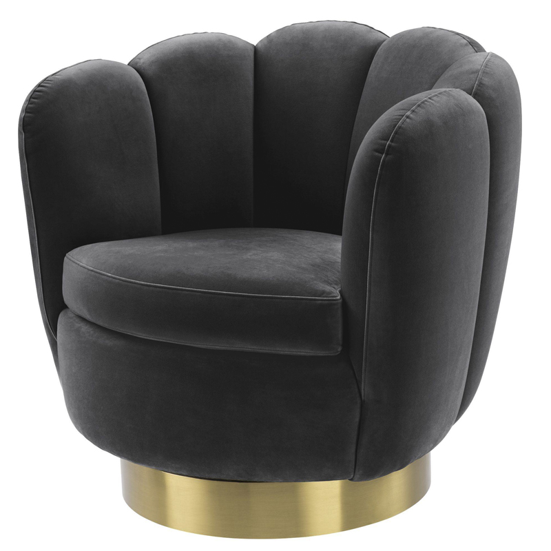  Eichholtz Swivel Chair Mirage dark grey     -- | Loft Concept 