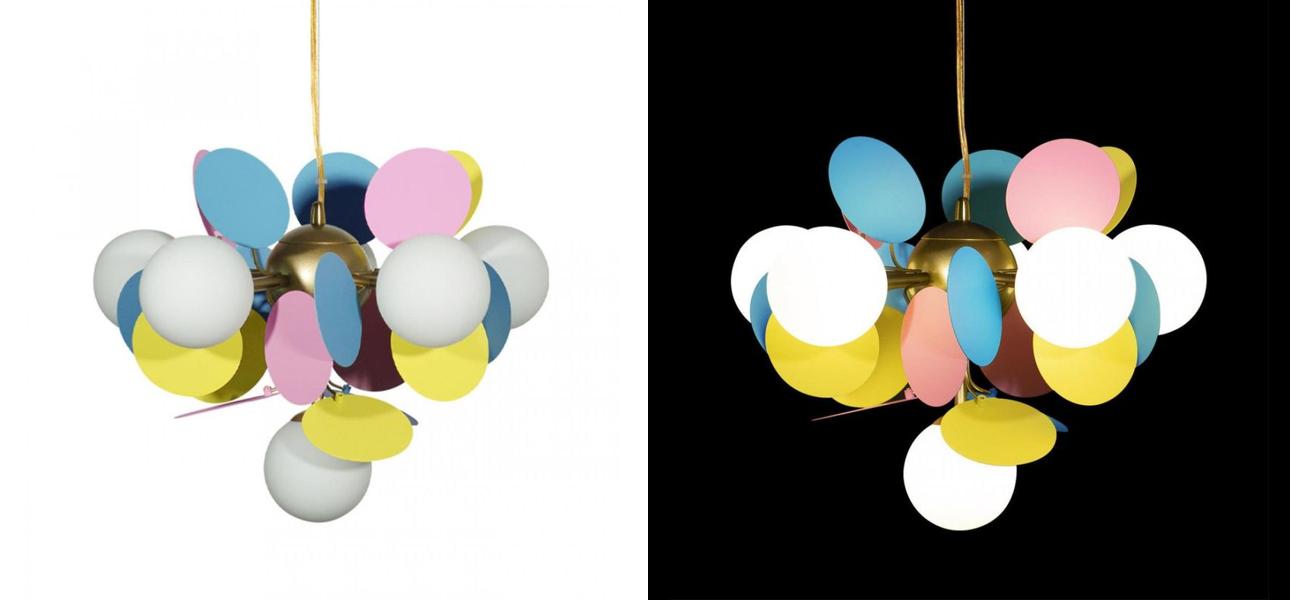Люстра MATISSE Chandelier multicolor 6 ламп - фото №2