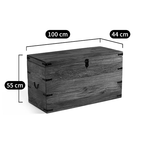 Деревянный сундук из массива манго Mango Wooden Chest Brown в Ростове-на-Дону